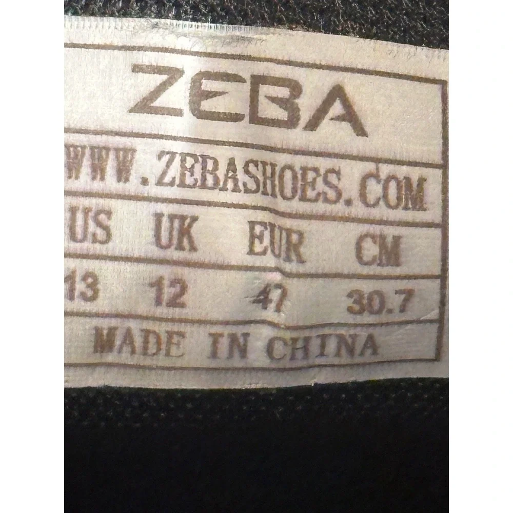 Men's‎ Zeba Grey Walking Shoes Size 13